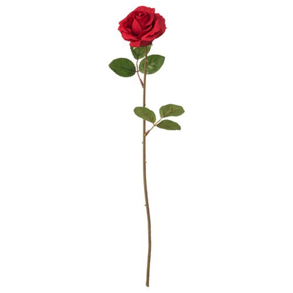 Plastic Red Flower Decoration / D-41