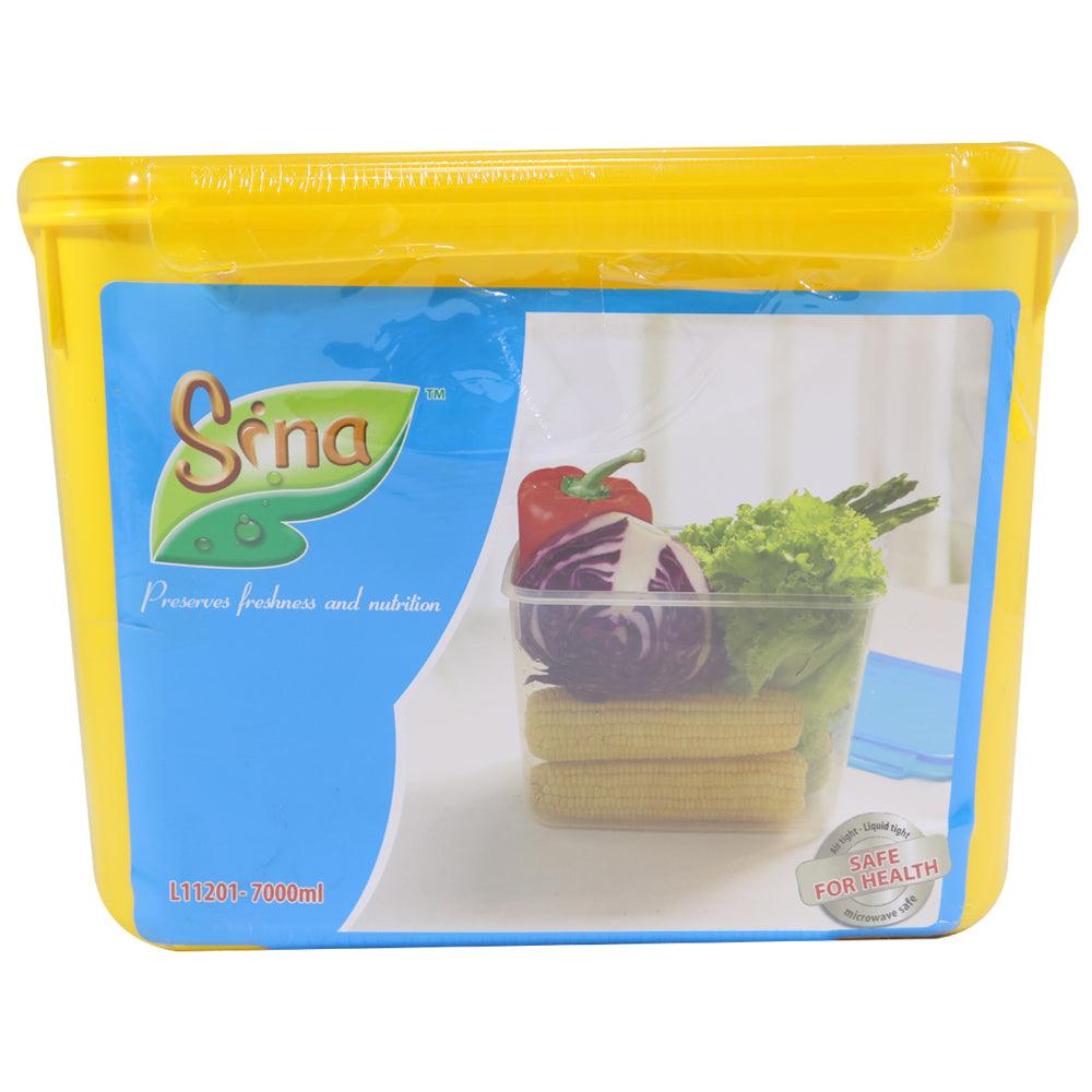 Power.G -Sina Big Rectangular Tupperware/ L11201Yellow