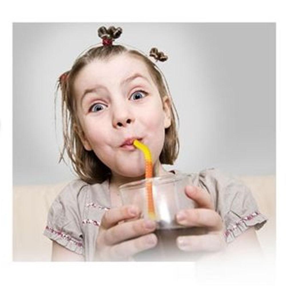 Pranky Baby Set Of Wormi Silicone Straw 3 Pcs