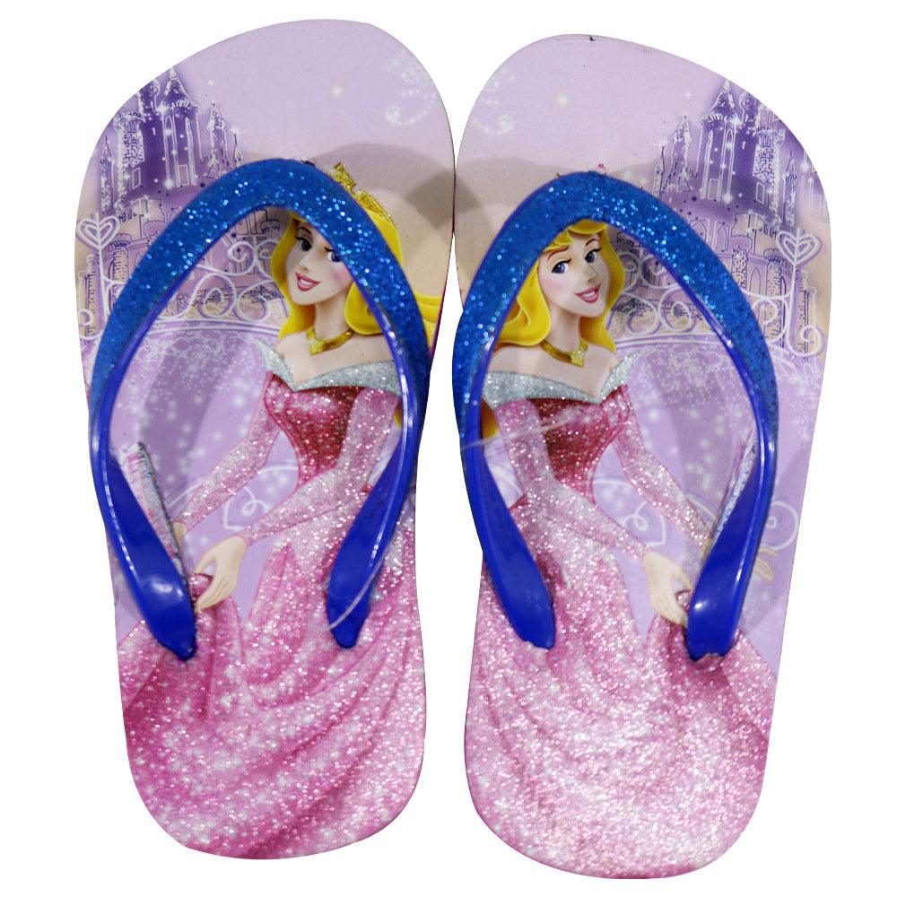 Princess Glitter Flip Flops / E-294Blue / 25