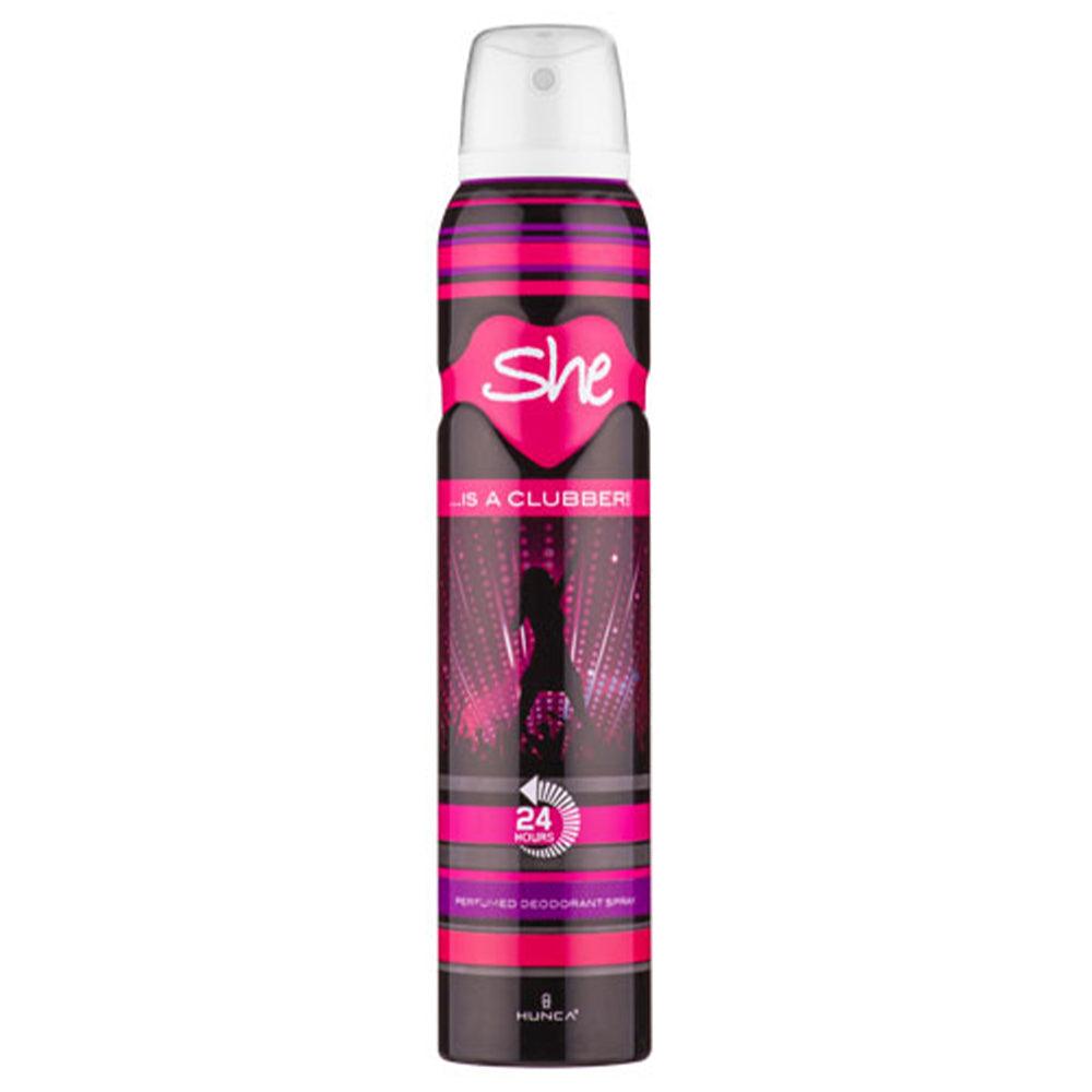 She Deodorant 200ml Clubber / GT-6767