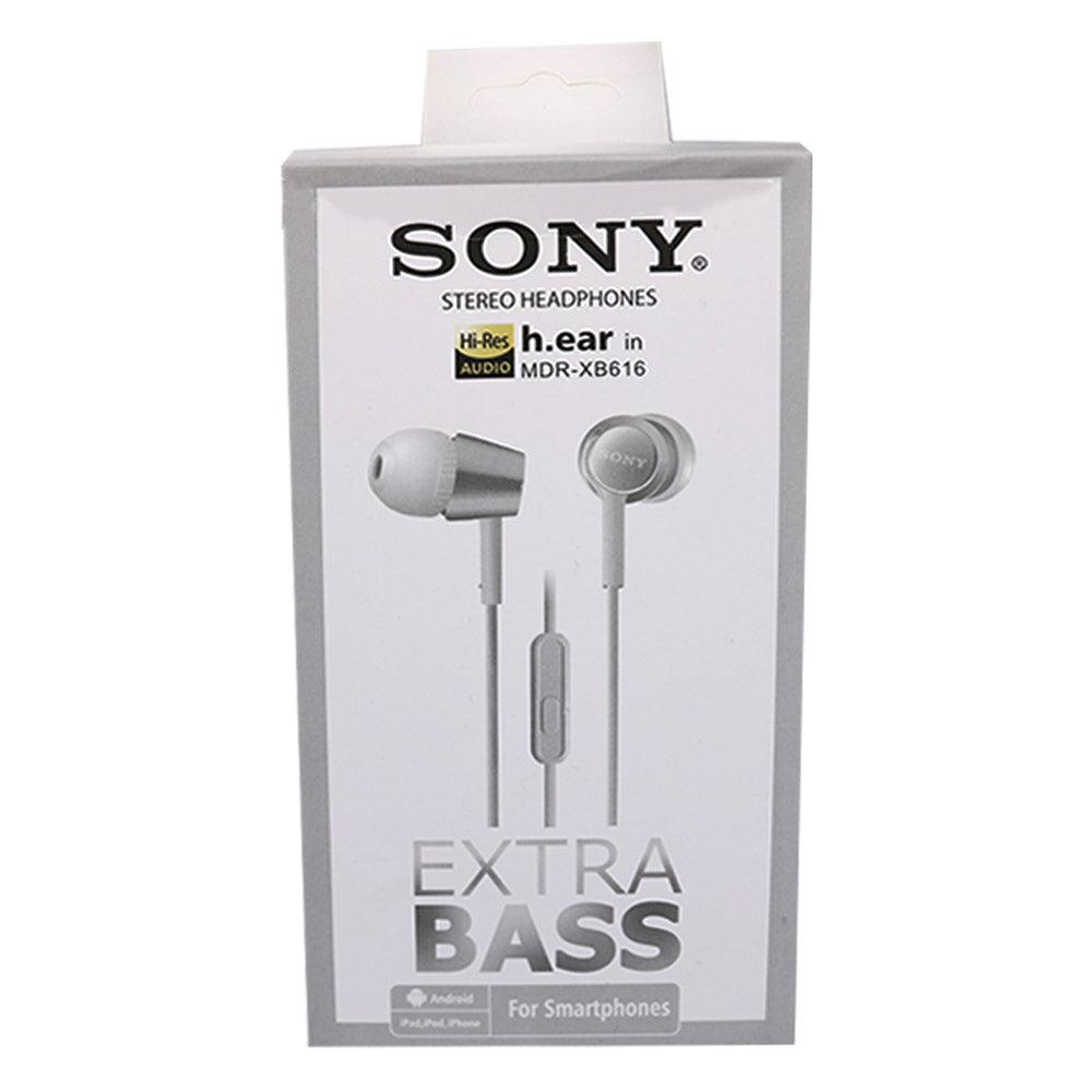 Sony Stereo Headphone MDR-XB616White