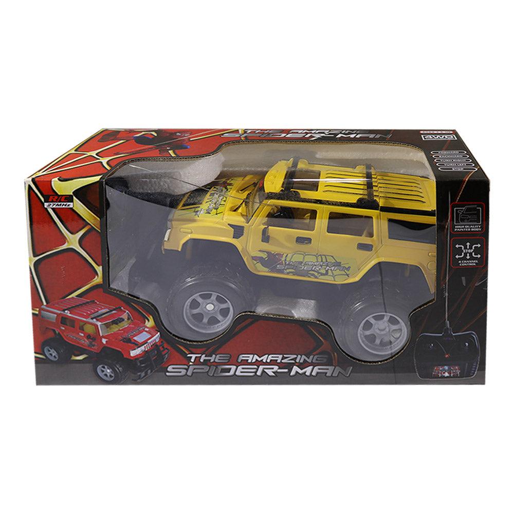 Spiderman Jeep With Remote control / QX-233SYellow