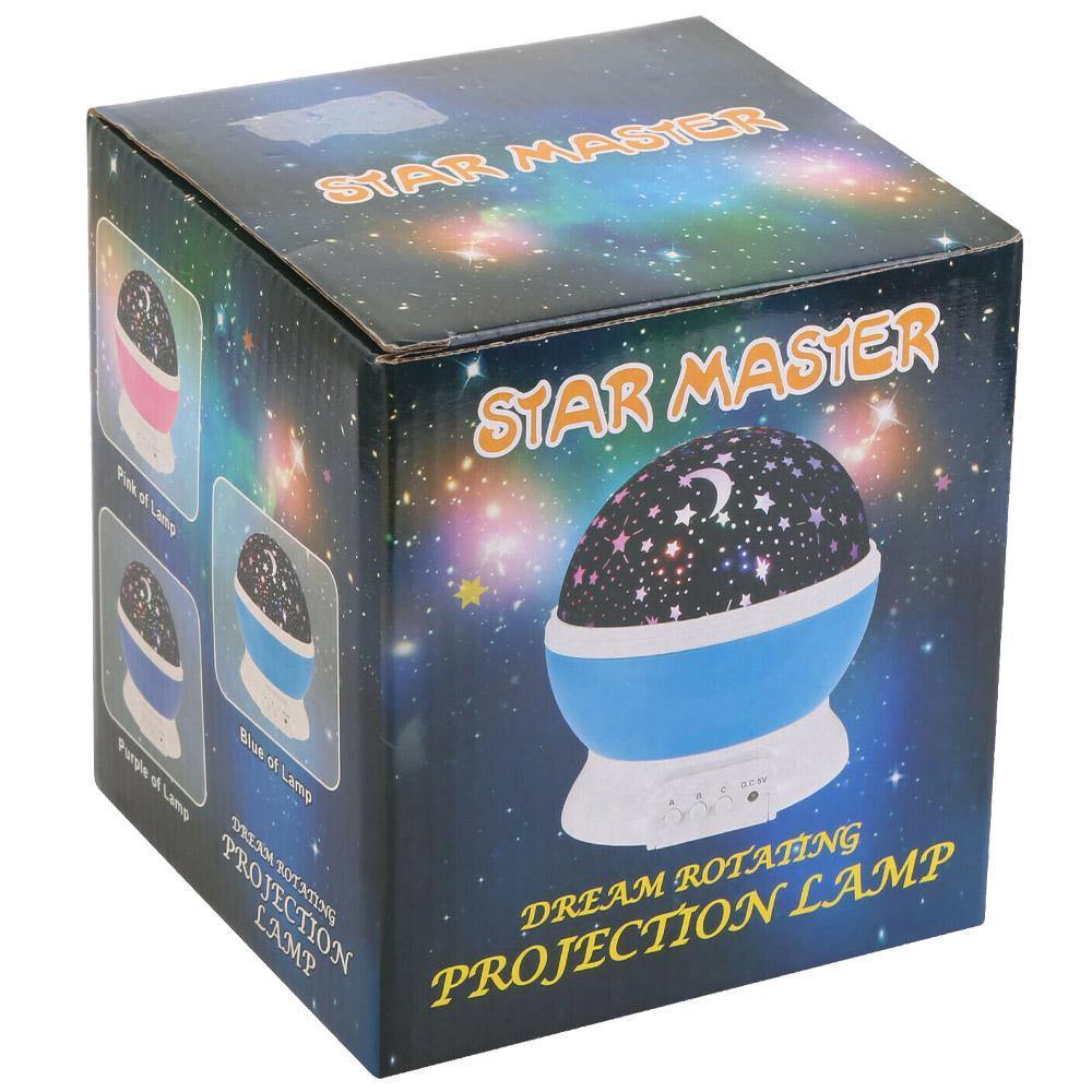 Star Master Dream Rotating Projection Multi Color Lamp /KC-80 / KN-442 / 804424Pink