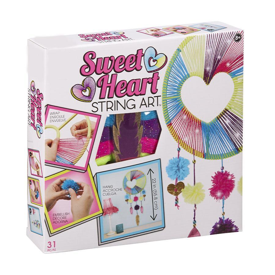 SWEET HEART STRING ART