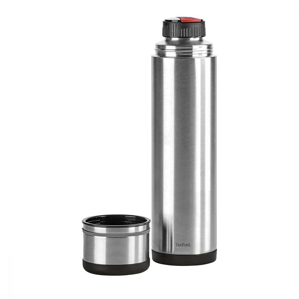 Tefal Mobility Vacuum Flask Stainless Steel Black 1 Lt / K3061414