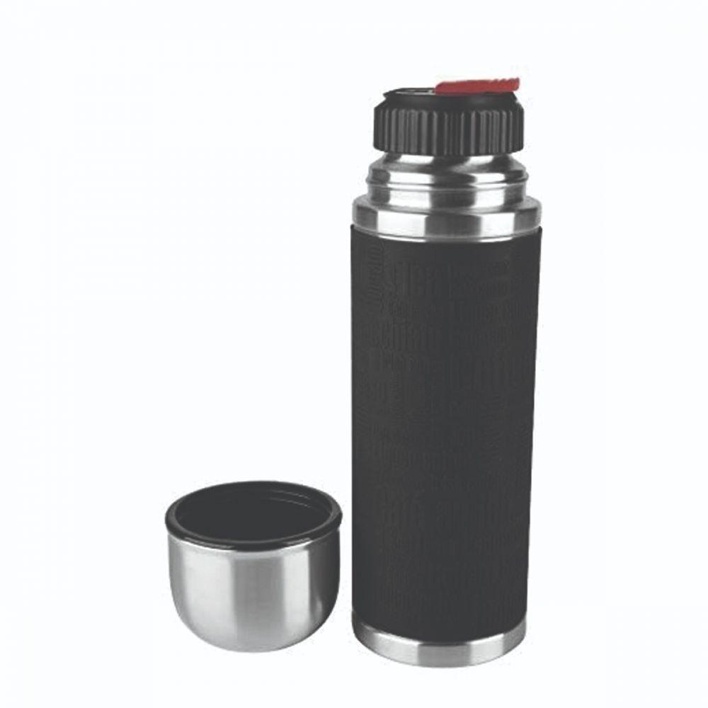 Tefal Senator Vacuum Flask Stainless Steel Black 1 Lt / K3064414