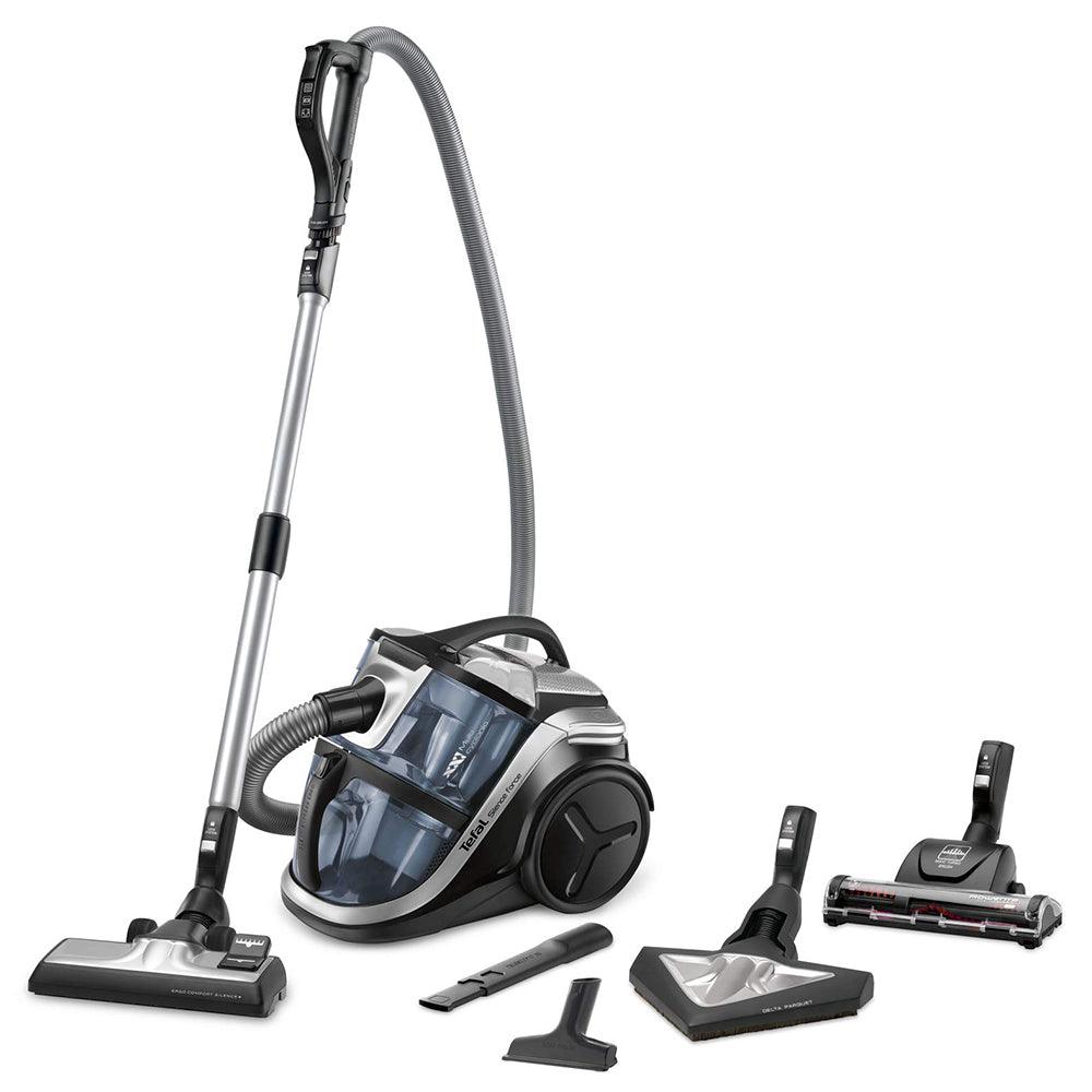 Tefal Silence Force 2L Multicyclonic Vacuum Cleaner - Grey / TW8356HA