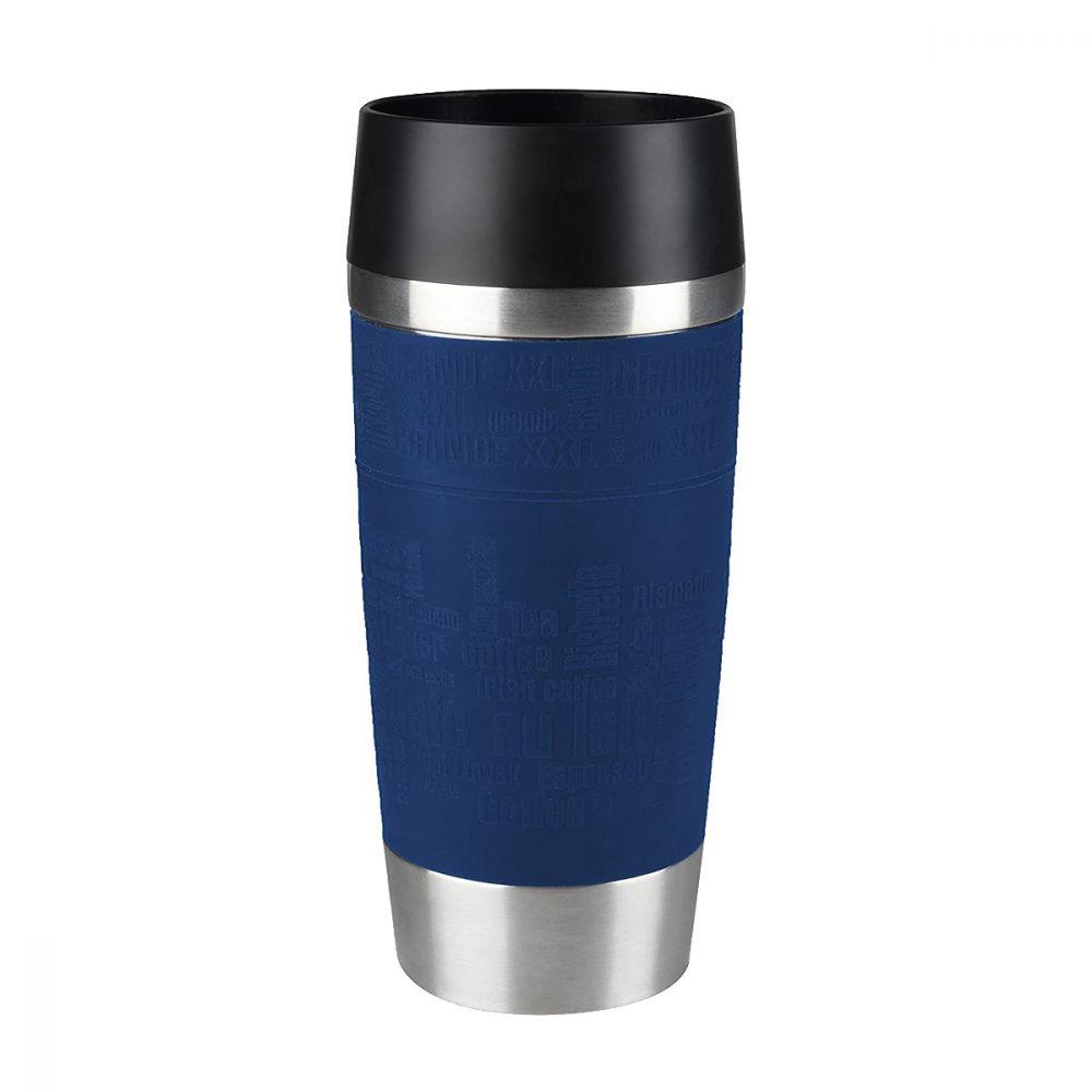 Tefal Stainless Steel Travel Mug 360 ml Dark Blue / K3082114