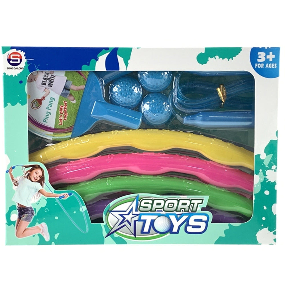 Tennis And Hula-hoop Set