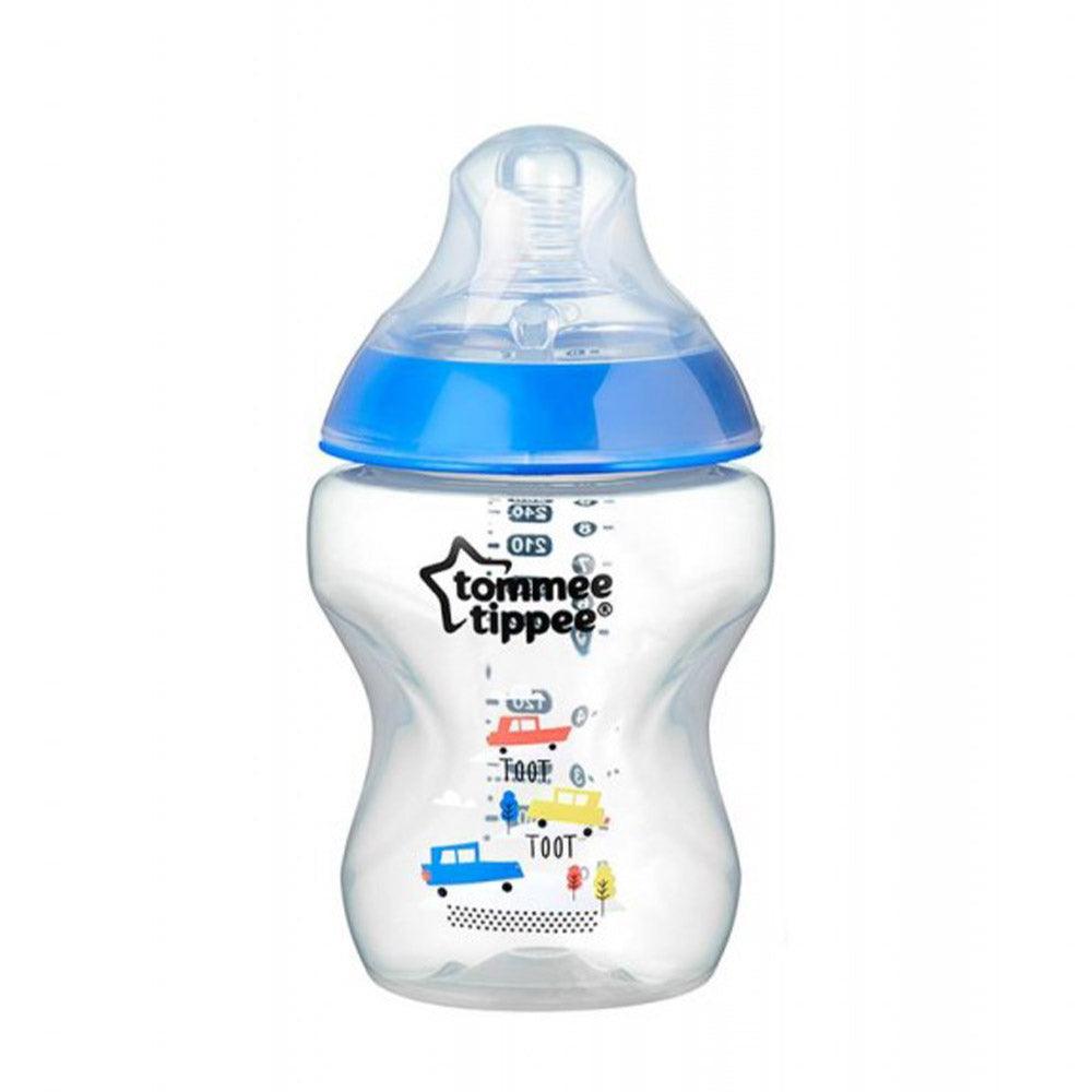 Tommee Tippee  Closer To Nature Feeding Bottle Blue  260ml / 225016