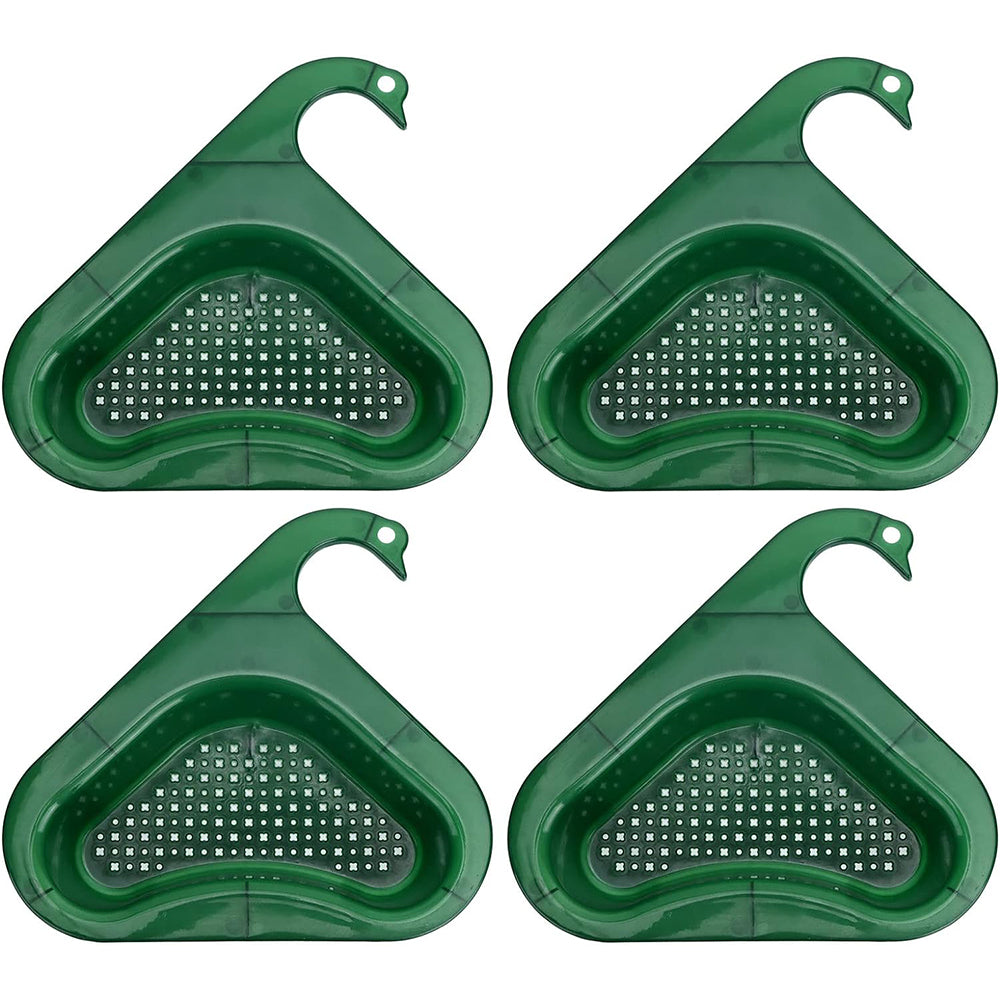 Triangular Sink Drain BasketGreen