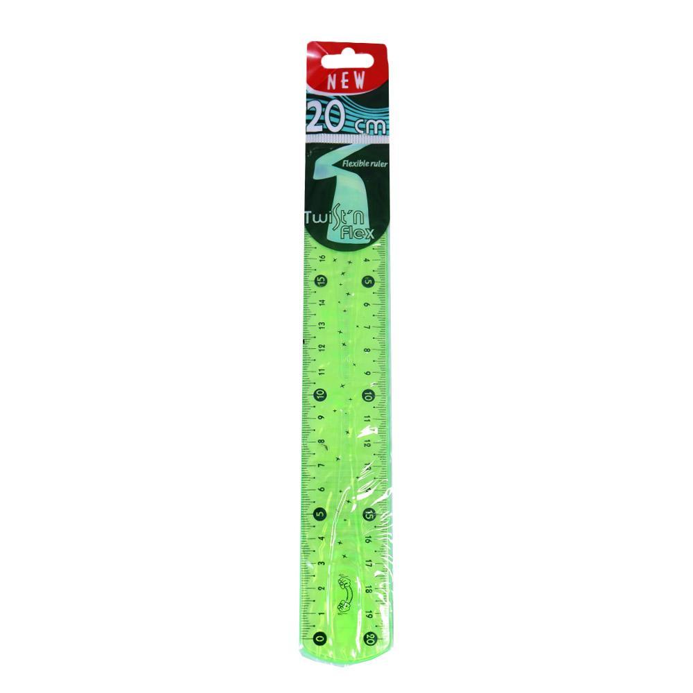 Twist'n Flex Ruler 20 cmPurple