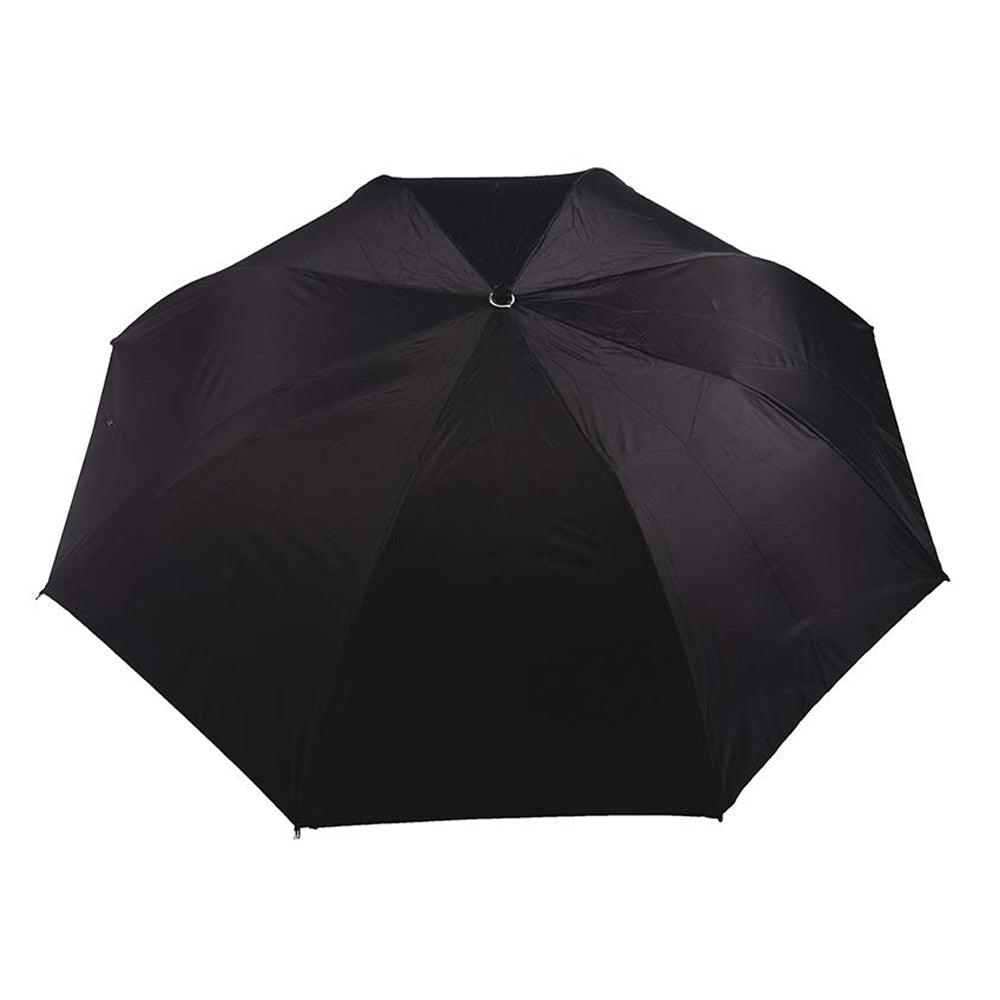 Umbrella With Plastic Silver Hand - Black / 017