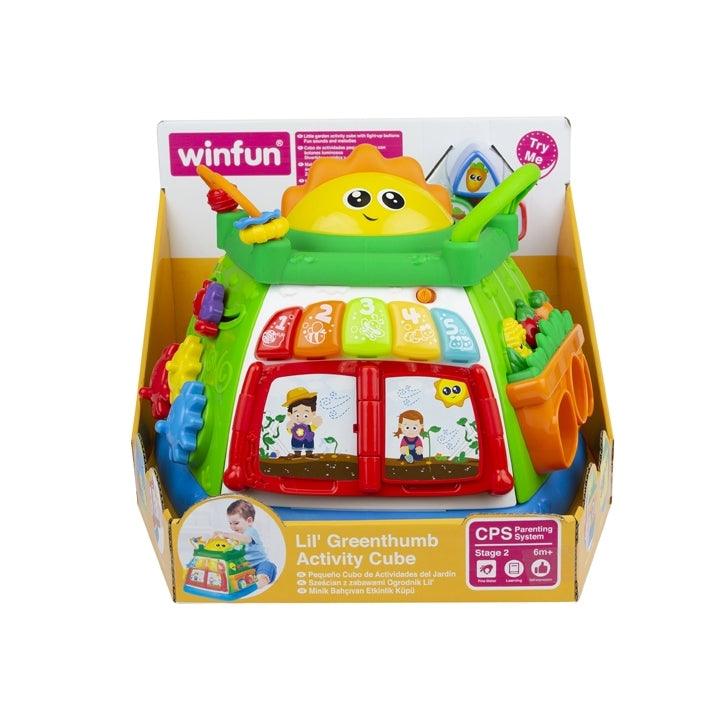 Win Fun Lil Green thumb Activity Cube