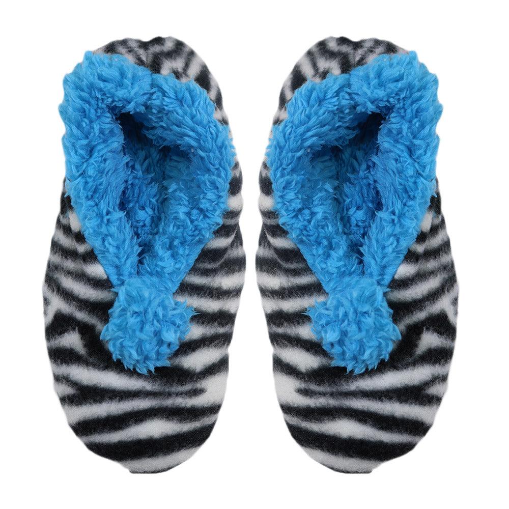 Winter Pantoufles / N-471Zebra / Blue