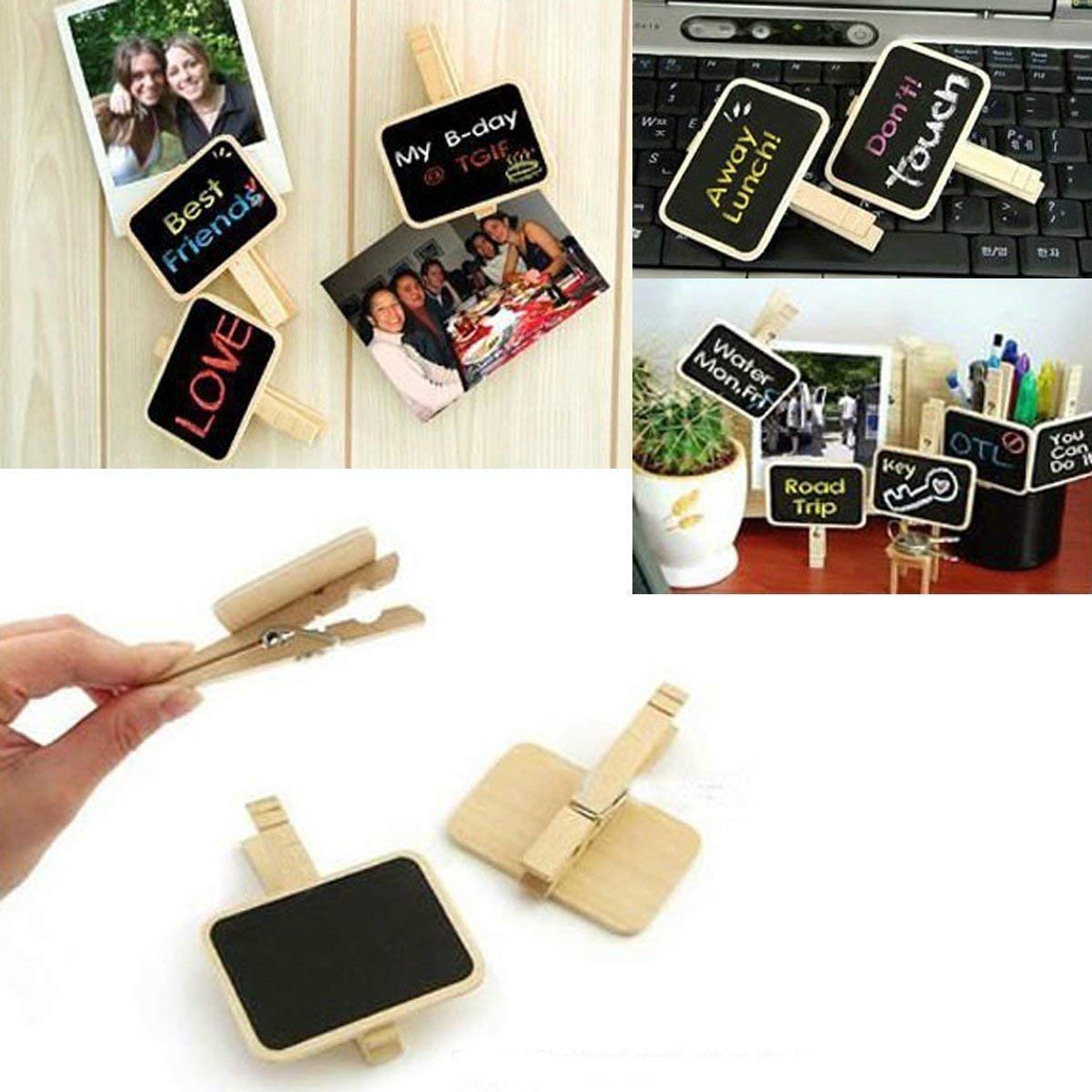 Wood Chalkboard with Blackboard Clip 2 pcsMickey Mouse