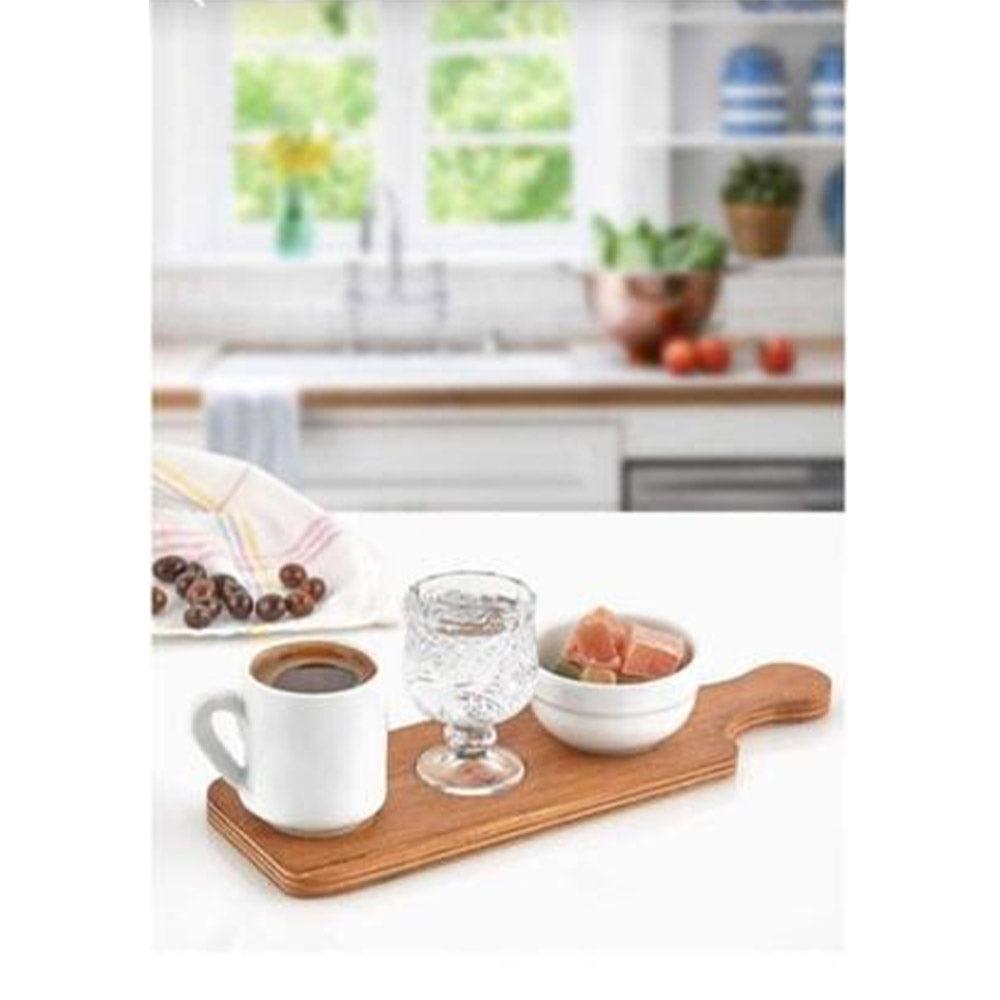 YAKUT Coffee Serving Set ( 3 Pcs)White / decorated