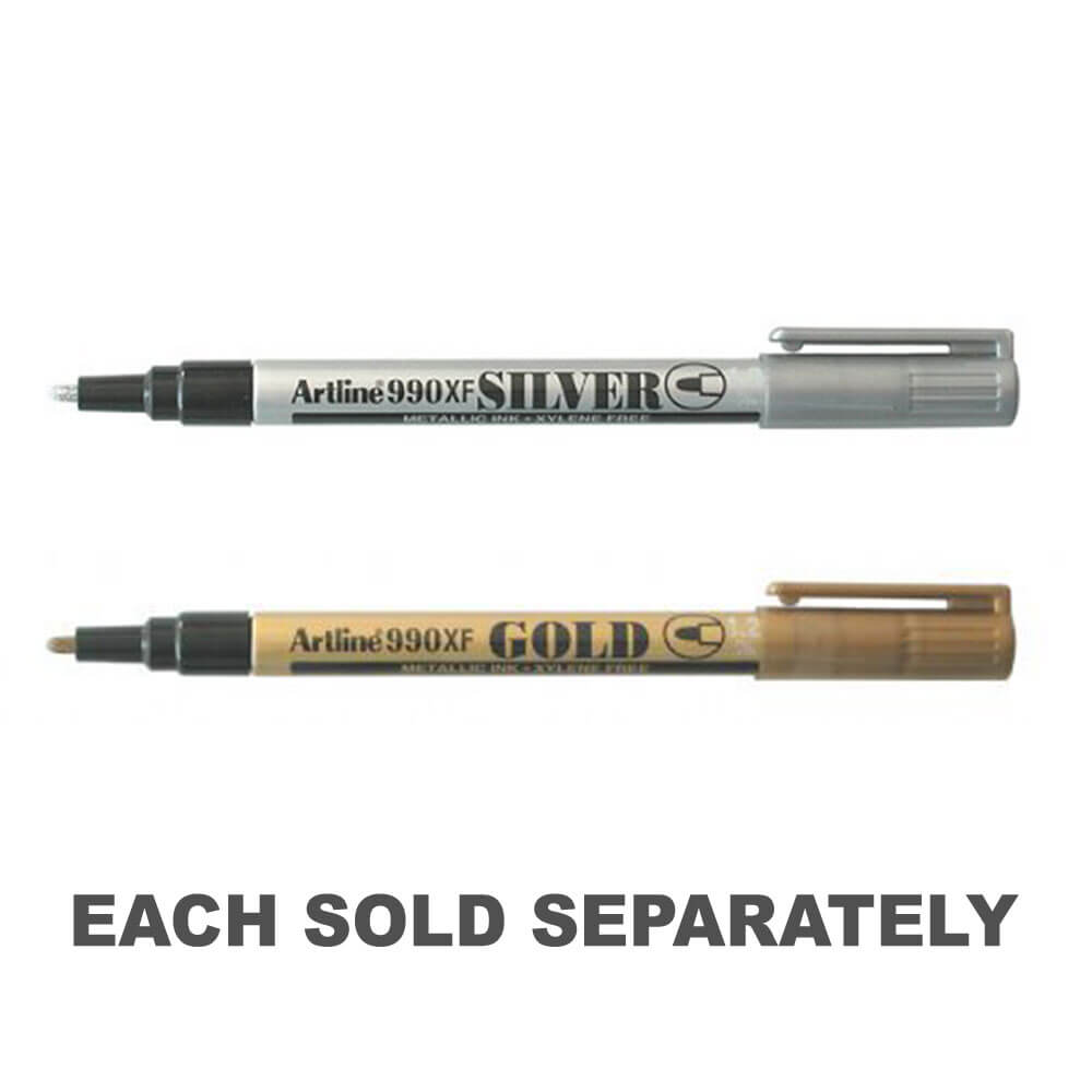 Artline Bullet Tip Permanent Marker 1.2mm (12pcs)Gold