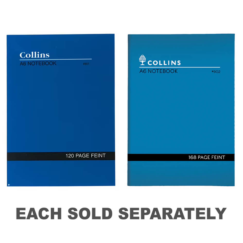 Collins Feint Ruled Notebook (A6)120 Pages