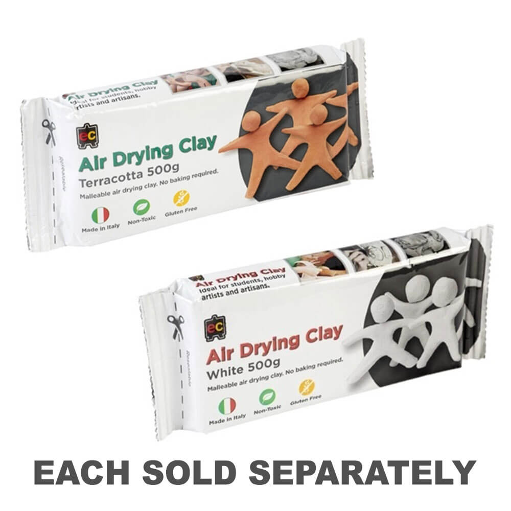 EC Air Drying Clay 500gTerracotta