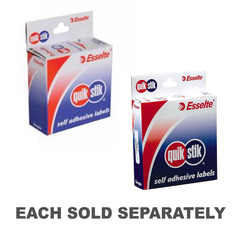 Esselte Quik Stik Self-Adhesive Labels150pcs 44x65mm
