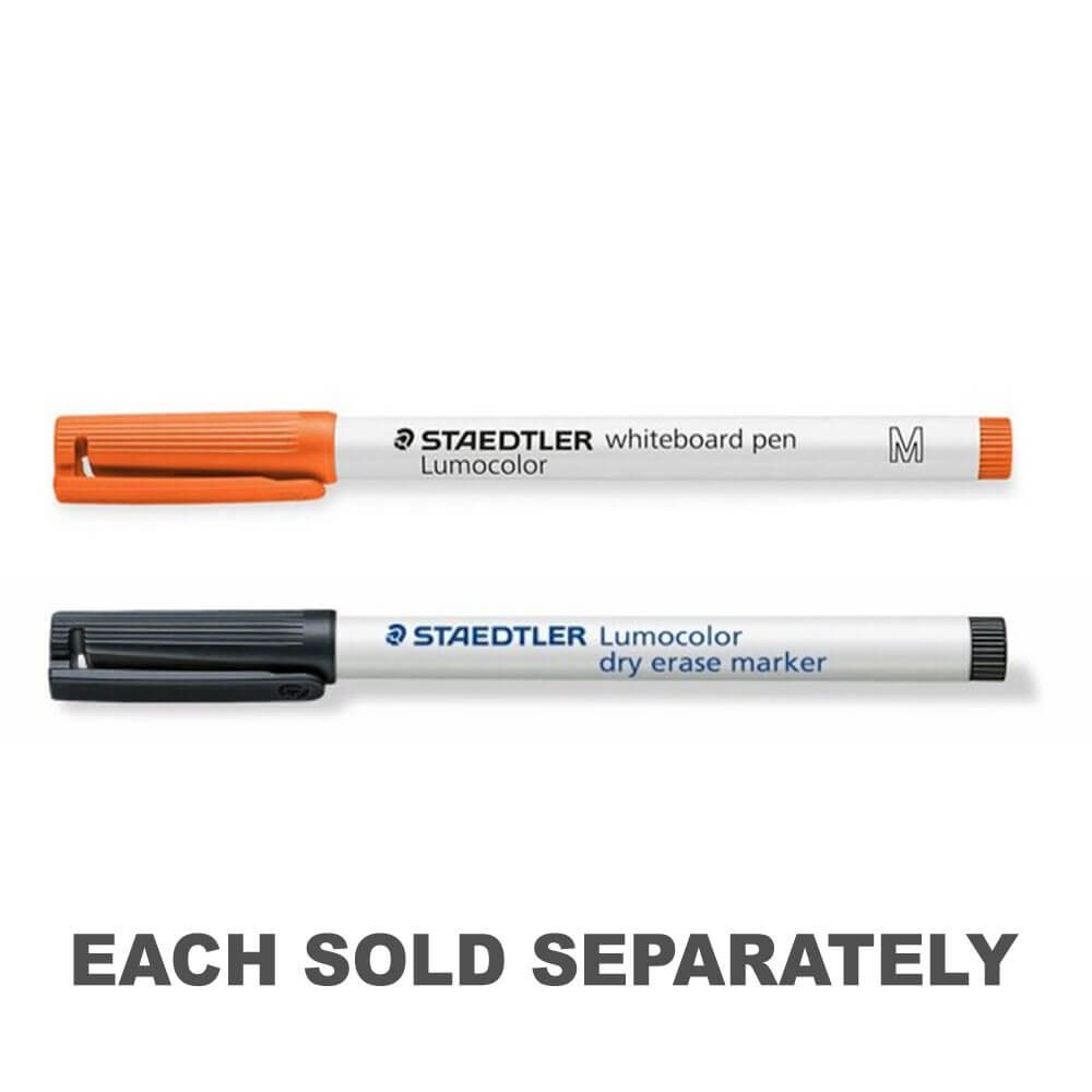 Staedtler Lumocolor 1mm Nib Whiteboard Marker 10pcsBlack