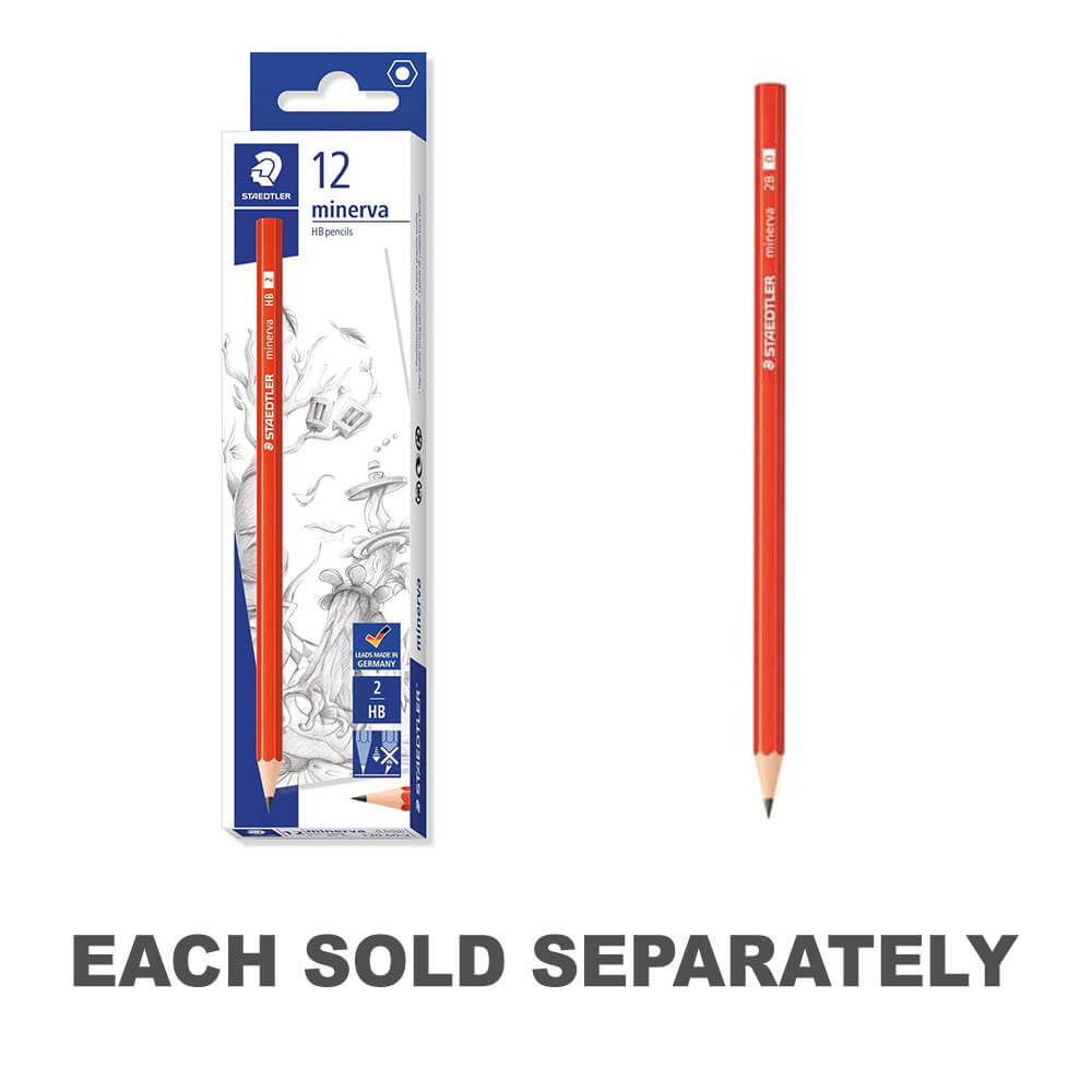 Staedtler Minerva Lead Pencils (12/box)2B