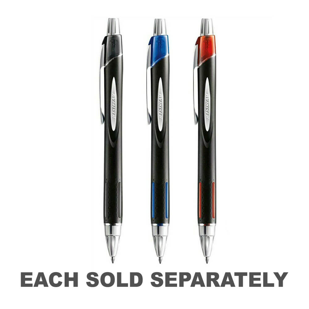 Uni Jetstream Retractable Rollerball Pen 1.0mmBlack