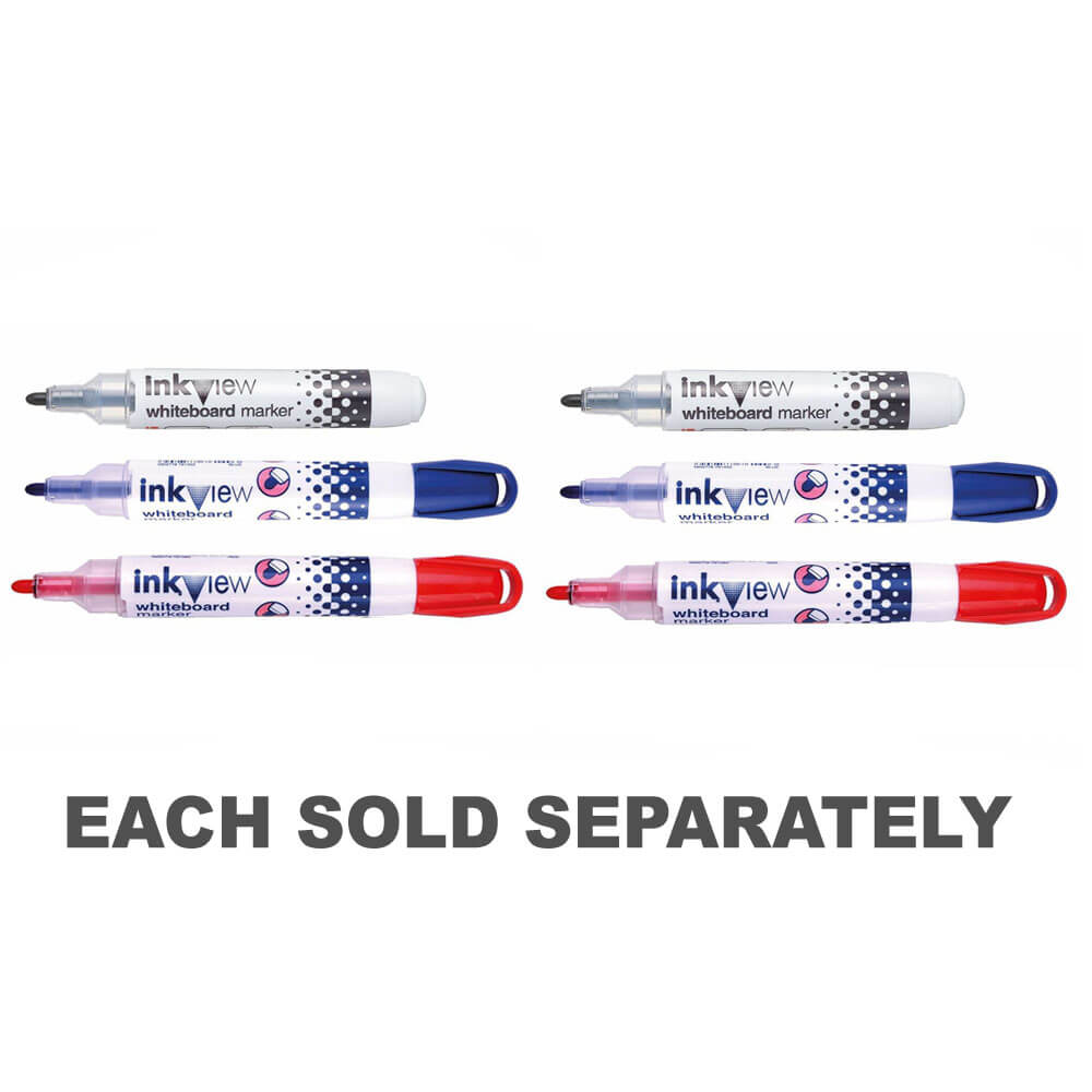 Uni PWB202 Whiteboard Bullet Tip Marker 12pcsAssrtd Color