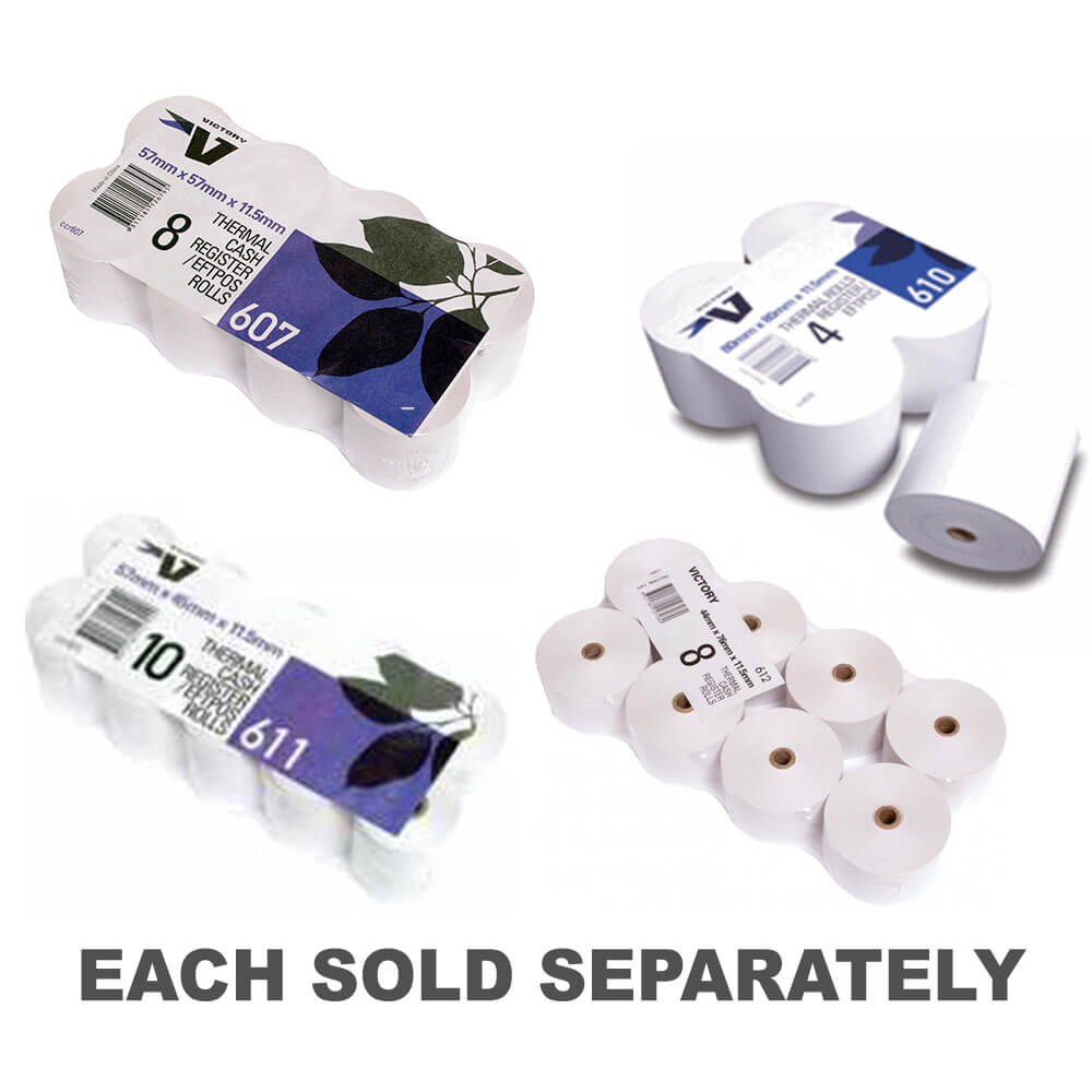 Victory Add Machine Thermal Rolls44x76mm 48pk