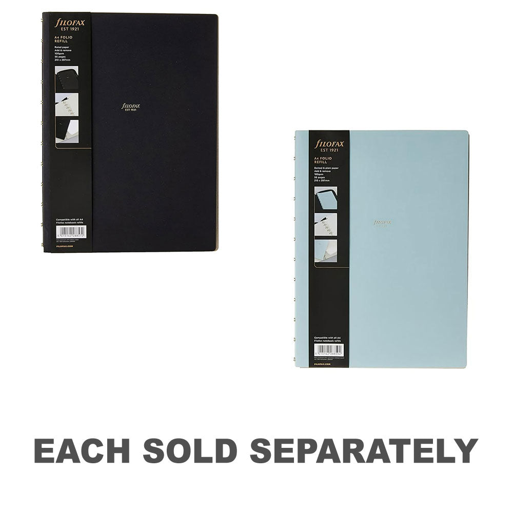 Filofax 1921 Collection A4 Folio RefillBlack