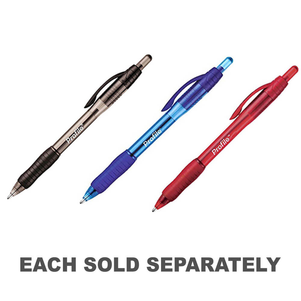 Paper Mate Profile Retractable Ballpoint Pen 1mmBlack