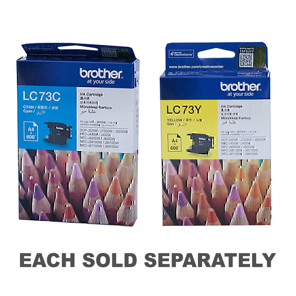 Brother LC73 Ink CartridgeCyan