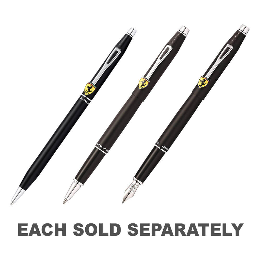 Ferrari Century Matte Black Lacquer PenBallpoint