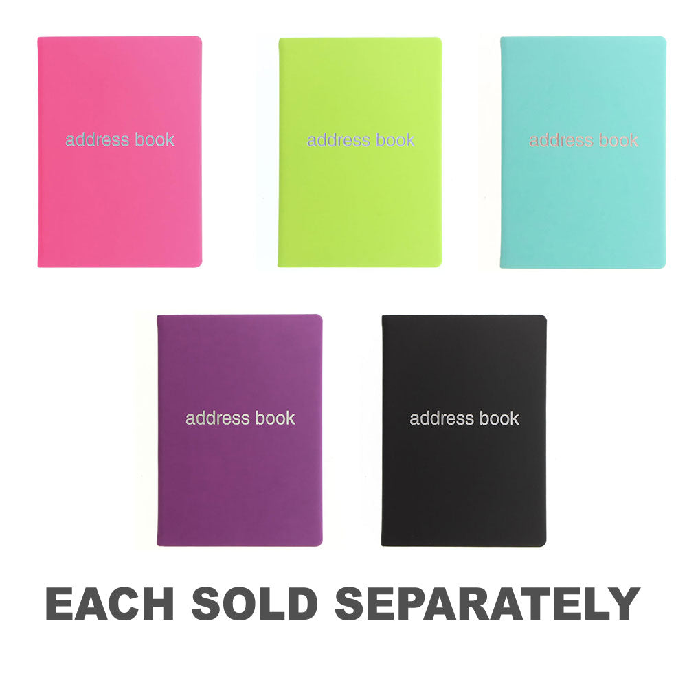 Letts Dazzle A5 Address BookPink