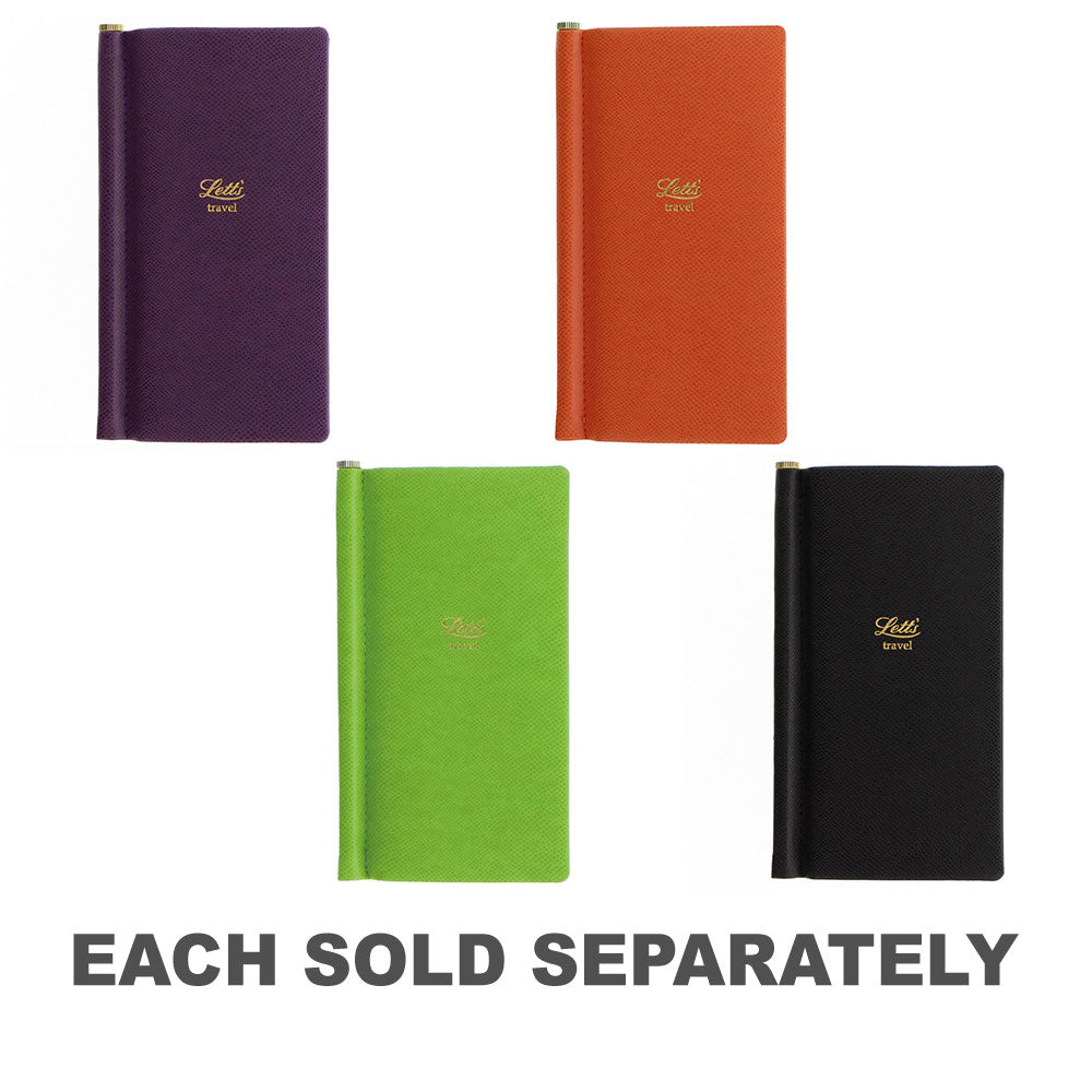 Letts Legacy Slim Pocket Travel JournalPurple