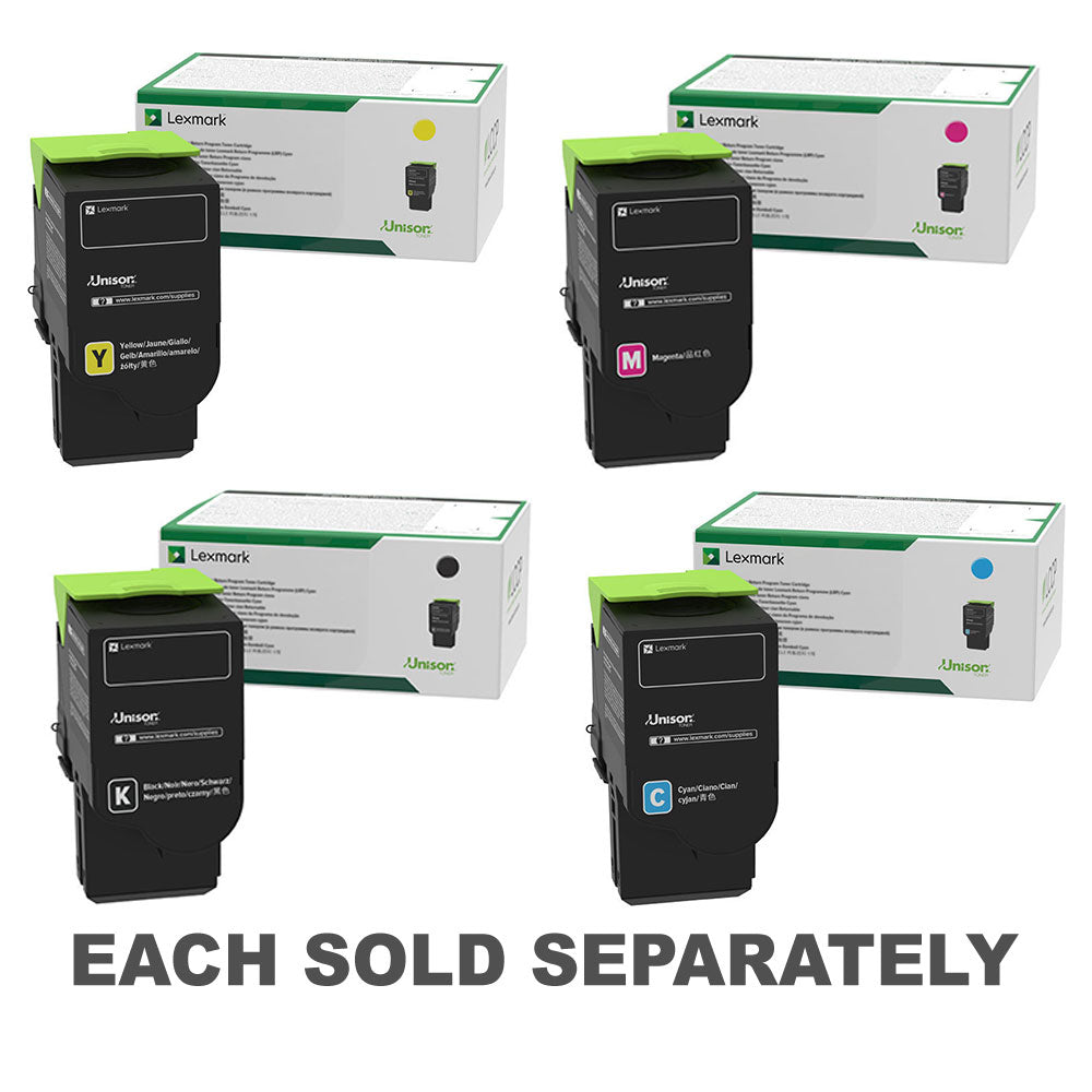 Lexmark 78C6U Ultra High-Yield Toner CartridgeBlack
