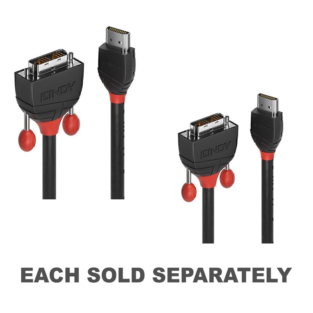 Lindy HDMI to DVI-D Cable Black Line1m