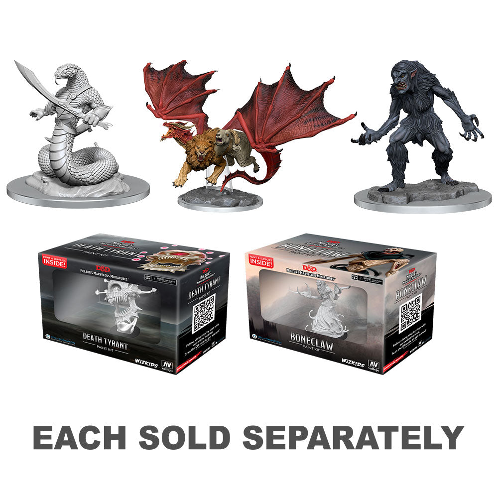 D&D Nolzurs Marvelous Miniatures Paint Night KitDeath Tyr