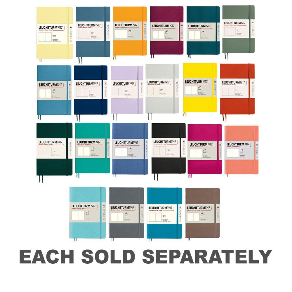 Leuchtturm Softcover Plain Notebook A5Emerald