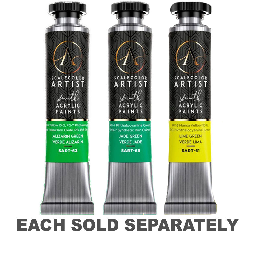Scale 75 Scalecolor Artist Paint 20mL (Green)Alizarin