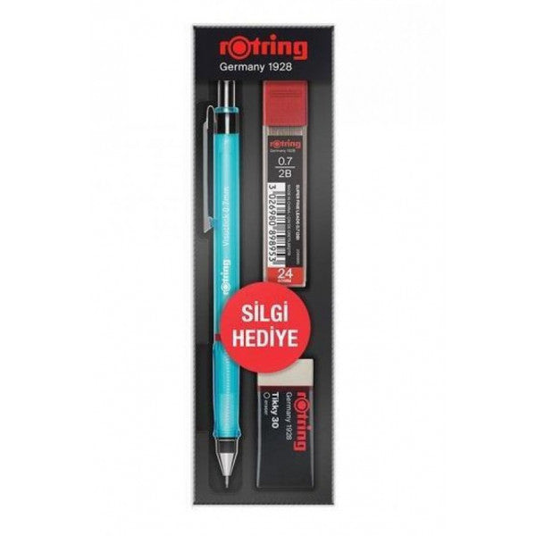 Rotring School Set Visuclick Versatil   Min Eraser 0.7 MM Blue RO-VK07-BLUE