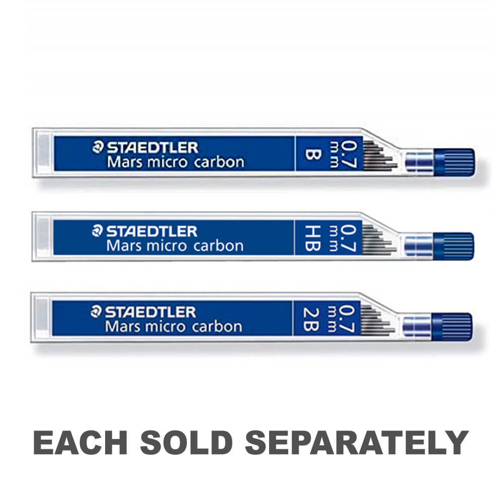 Staedtler Mars Micro Carbon Lead 0.7mm (Box of 12)2B