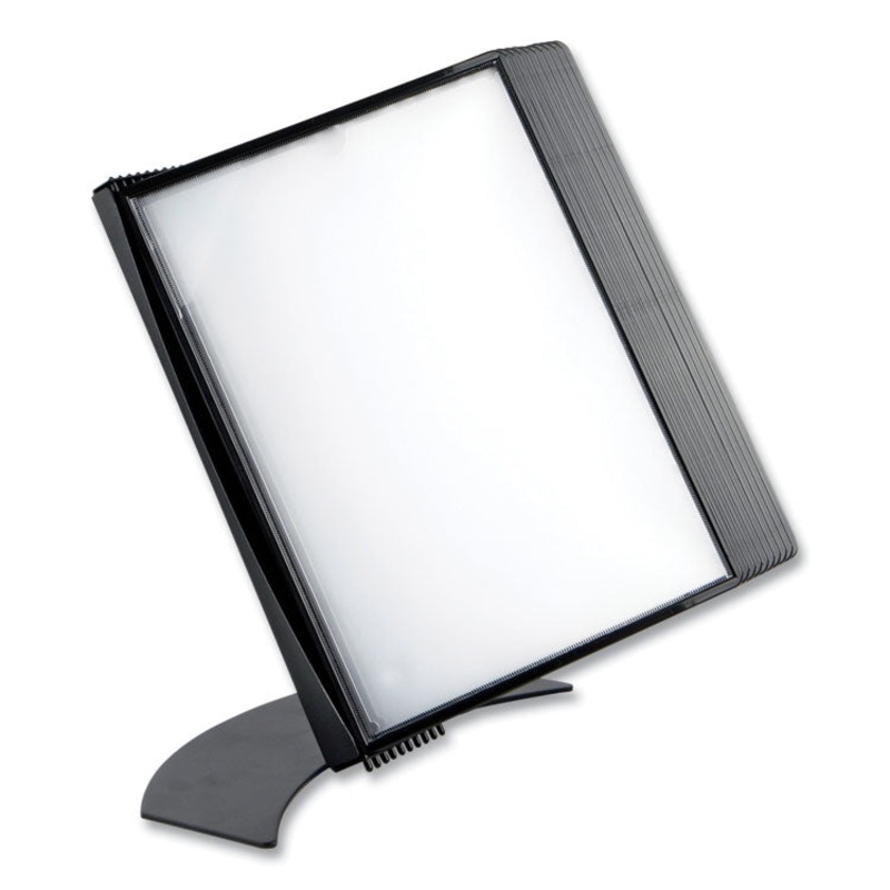 Bi-silque Protector Series Mobile Glass Panel Divider, 80.3 x 22 x 50, Clear/Aluminum (BVCDSP273046) Each